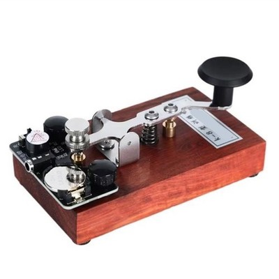 K-8 Training CW Key CW Morse Keyer Shortwave  Sound und Light Practice Boar5829