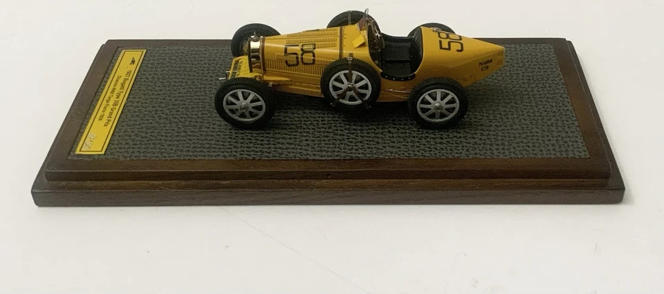 1/43 Bugatti Type 35B GRAND PRIX Chassis 4868 5th Targa Florio 1928 Handmade EMC - Image 4 of 4