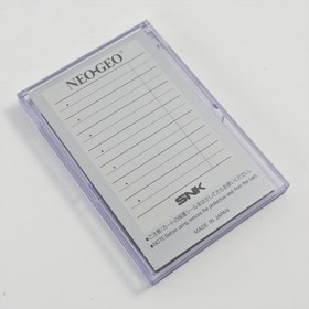 NEO GEO AES Memory Card Boxed -Battery Replaced- NEO-IC8 Neogeo SNK JAPAN 2390