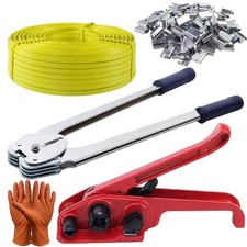 Packaging Banding Strapping Kit Tensioner Tool Sealer, Pallet Strapping Kit, ...