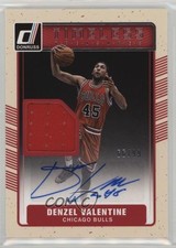 2016-17 Panini Donruss /99 Denzel Valentine #8 Auto 0m0