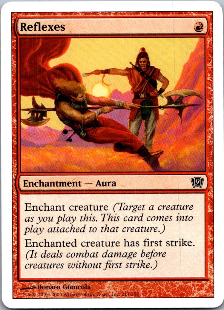 Reflexes C 9ED #211 LP MTG Magic