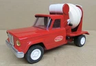Vintage 1960's Tonka Jeep Cement Mixer Truck Original Excellent 10"