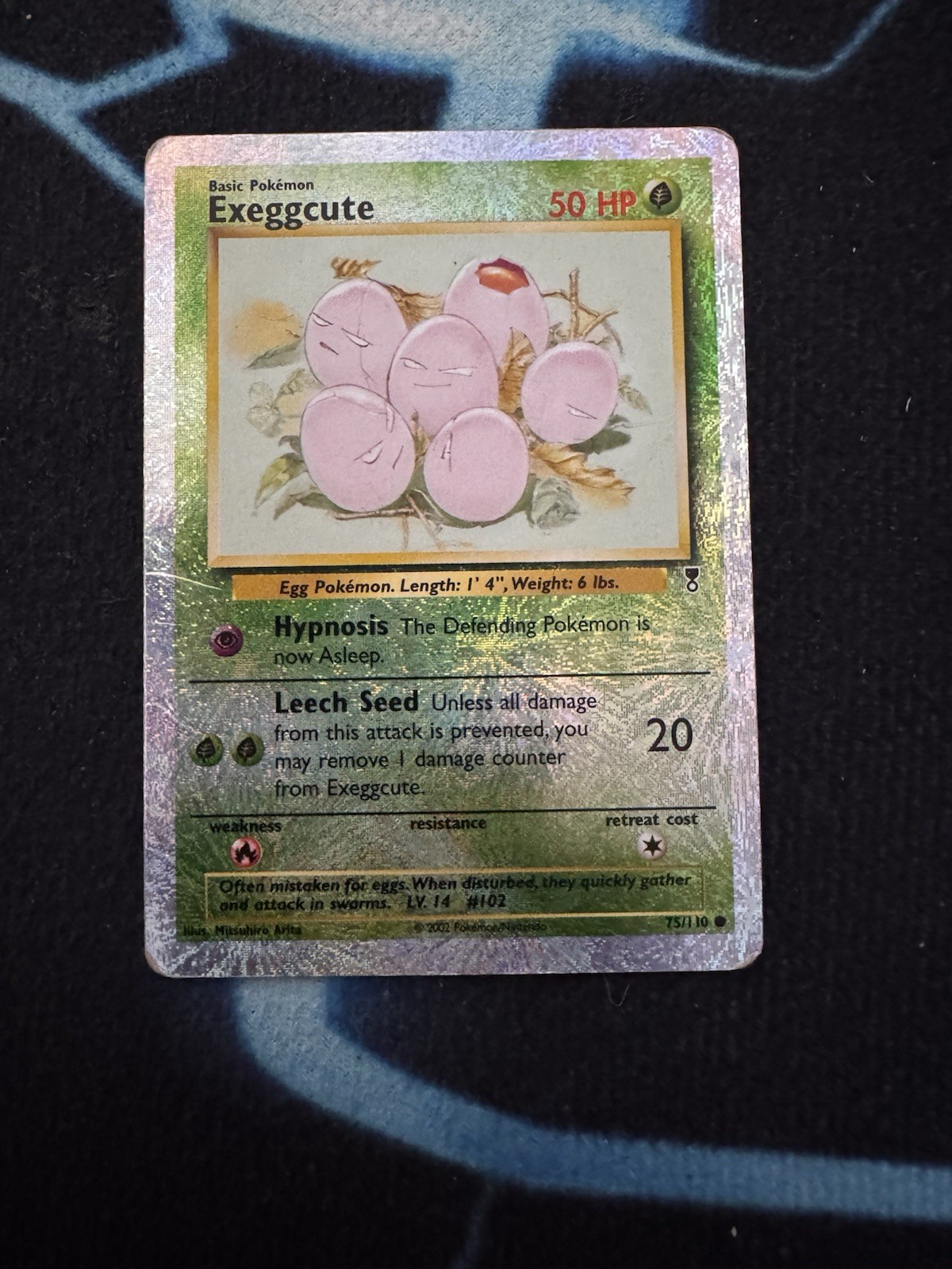 Pokémon Exeggcute TCG Legendary Collection Reverse Holo Card 75/110