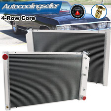 4-row Aluminum Radiator Fit 1974-1985 Oldsmobile Delta Pontiac 1972-1977 Lemans 4-row Aluminum Radiator Fit 1974-1985 Oldsmobile Delta Pontiac 1972-1977 Lemans