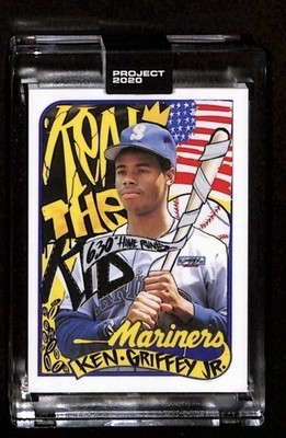 Topps Project 2020 - Ken Griffey Jr #6 King Saladeen 1989 Topps Design SP