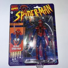 2022 Marvel Legends Spider-Man Retro Card Exclusive Ben Reilly New Sealed Hasbro