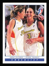 2005 Rittenhouse WNBA #110 Checklist 3 DeForge/Taurasi  Basketball MERCURY NM-MT
