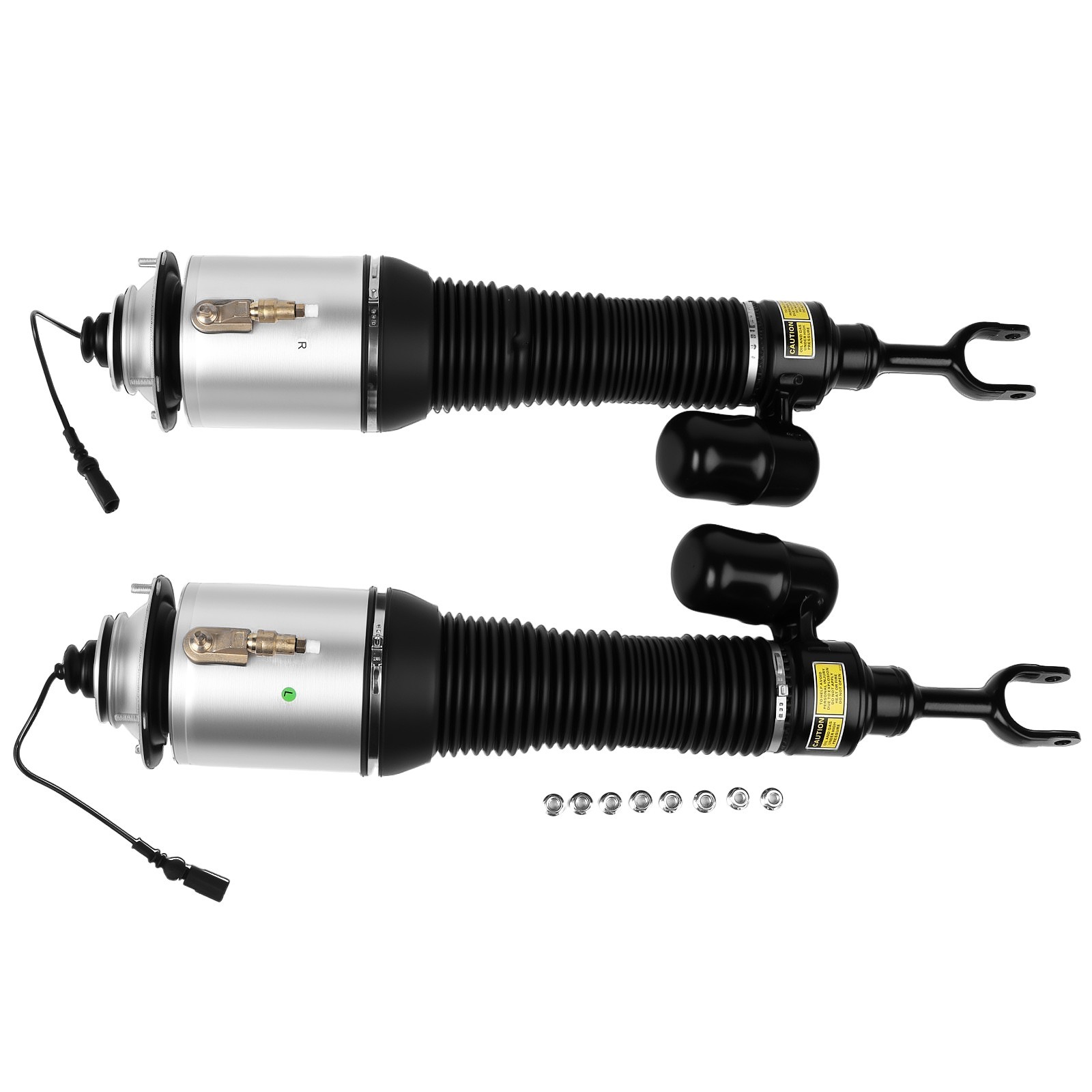 Front Pair Air Suspension Shock Strut For Bentley VW Phaeton 3D0616040 3D0616039