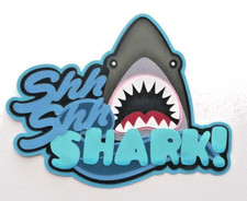 Premade Paper Piecing, Die Cut for Scrapbooking Pages, Shark, Ocean, Summer