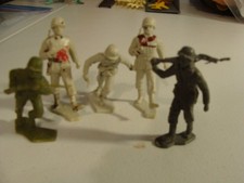 LOUIS MARX 5 1963 ARMY MEN MARKED