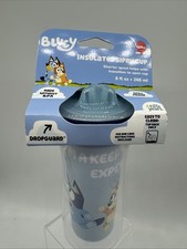 Bluey Insulated Sippy Cup Spill Proof Drop Guard Toddler 12m Kid 9ozCOMBINESHIP
