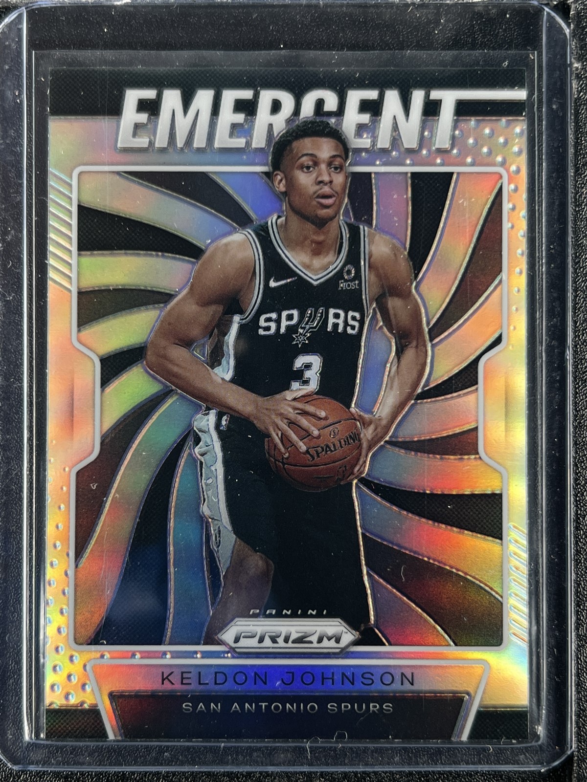 Johnson, Keldon - 2019-20 Prizm - Emergent - Silver