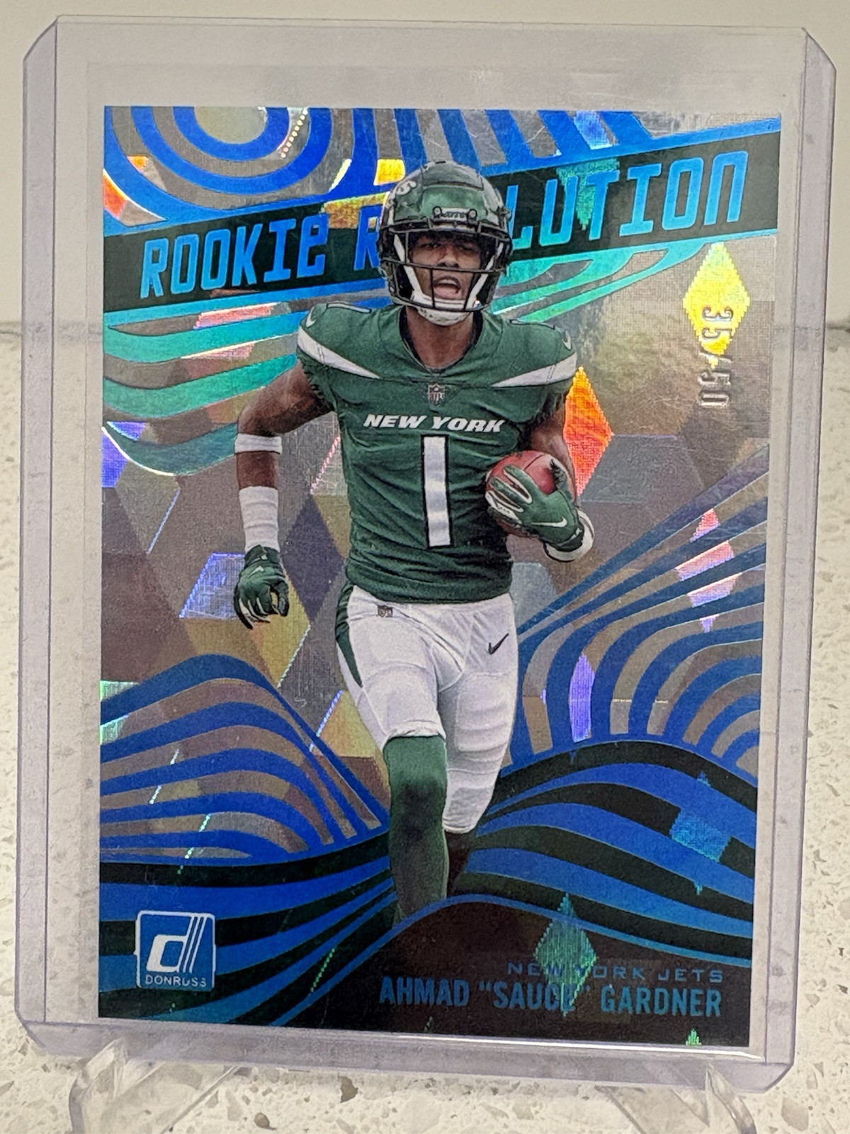 2022 Panini Donruss - Rookie Revolution Cubic #REV-27 Ahmad Gardner /50 (RC)
