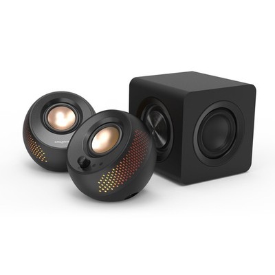 Creative Labs 51MF0495AA000 Pebble X Plus 2.1 Speaker System 15W RMS Black