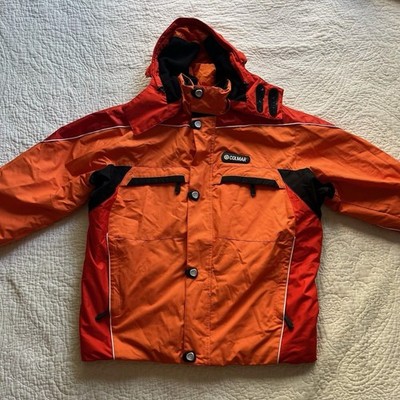 Colmar Ski Jacket Mens Orange Lined Insulated Snow Coat Italy ComforTemp Size 54