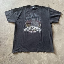 Vintage 2005 The Offspring Tour Shirt In Black