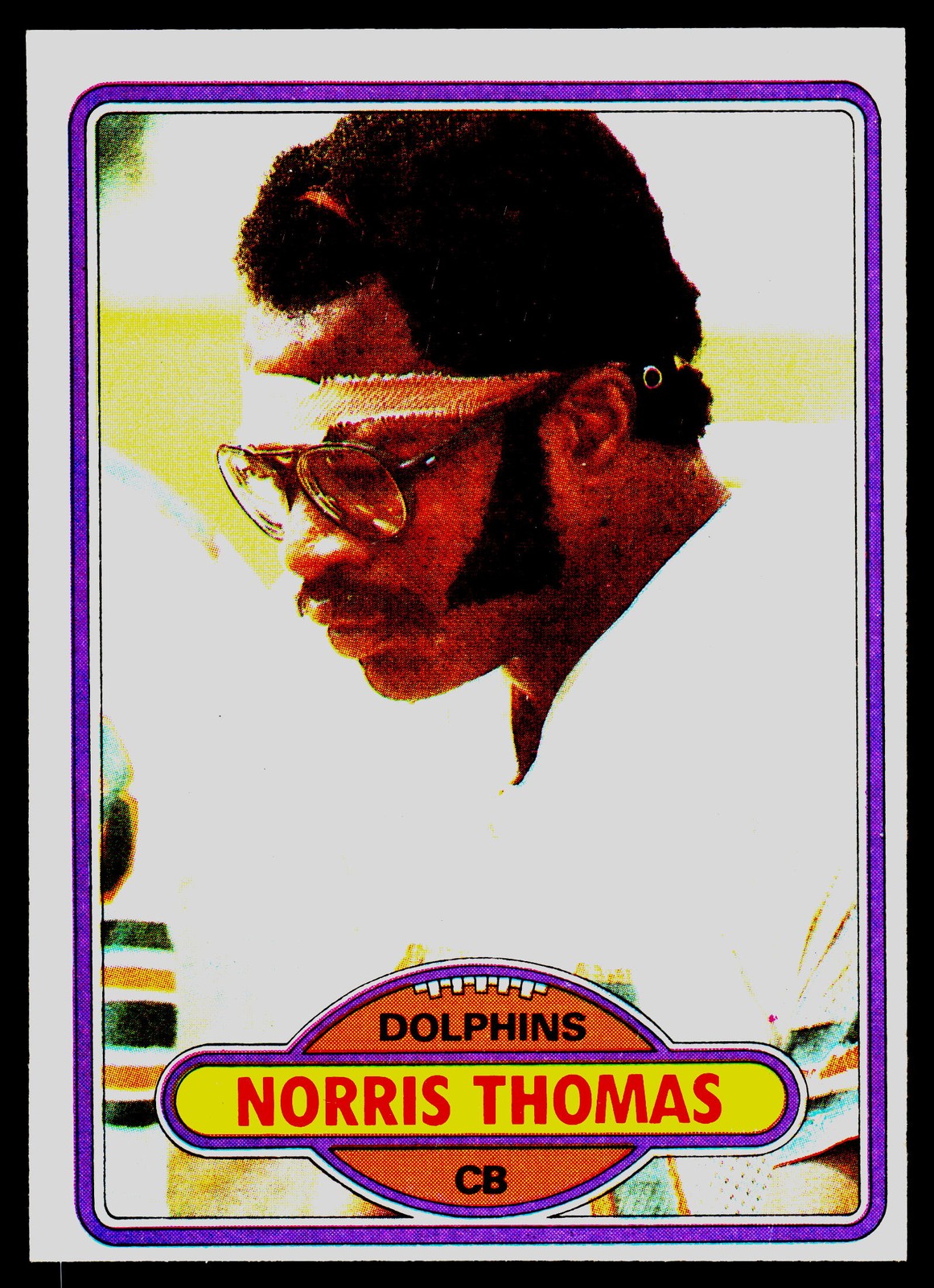 1980 Topps #441 Norris Thomas - EX
