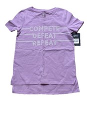 Athletic Works Girls Graphic & Solid Active T-Shirt - Girls Have the Power