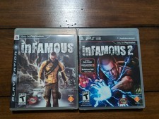 PS3 Playstation Infamous 1 & 2
