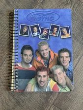 *NSYNC 8x5.5" Paper Notepad 1999- New