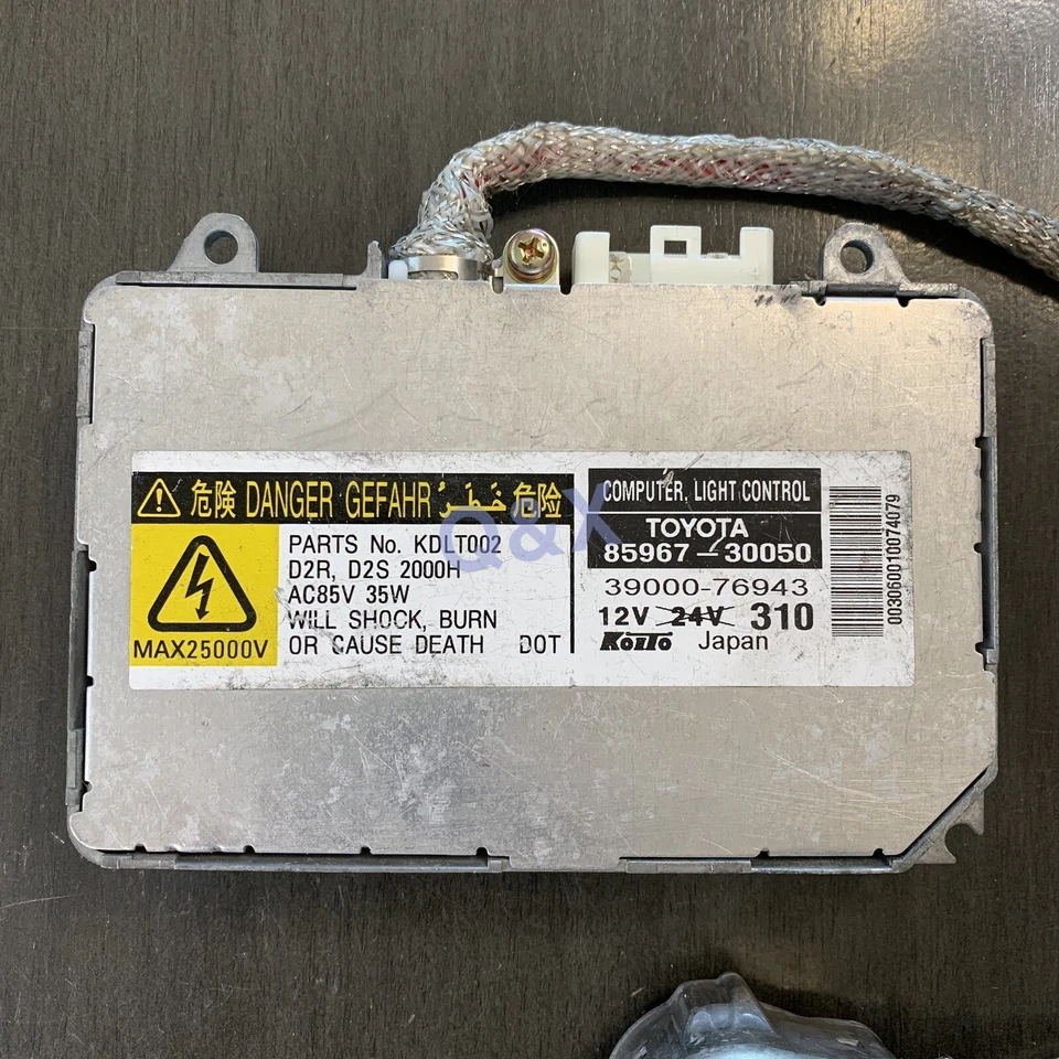 OEM Koito Japan Toyota Lexus Porsche Xenon HID Headlight Ballast Control Module. — 第 2/4 张图片