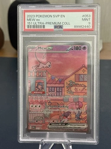 New ListingPokemon 2023 EN Black Star Promo 151 Ultra-Premium Collection #053 Mew EX PSA 9