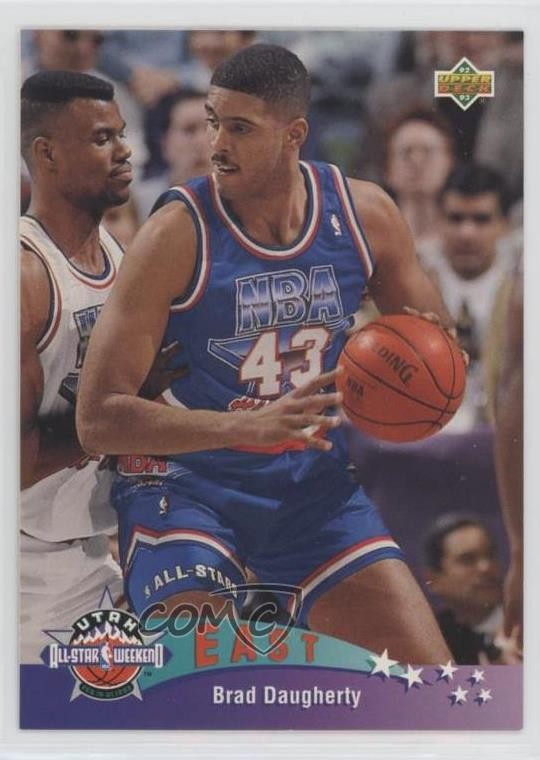 1992-93 Upper Deck International Italian Brad Daugherty #7 0yf7