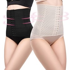 Atmungsaktive Taille Trainer Korsett Bauch Gürtel Body Shaper Control Band