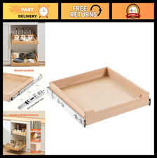 Pull Out Cabinet Organizer 20"W x 21"D - Soft Close Sliding Shelf, Heavy-Duty Dr