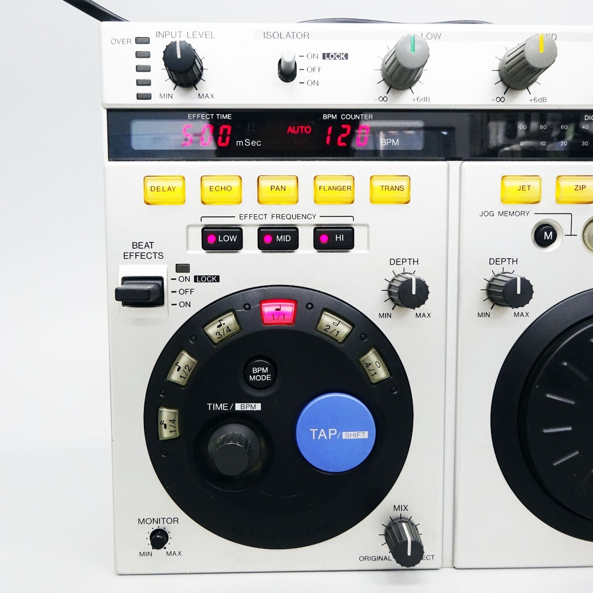Pioneer EFX-500 DJ Turntable Mixer Controller Effector Silver