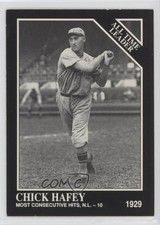 1991 The Sporting News Conlon Collection No MLB Logo on Back Chick Hafey 15zf