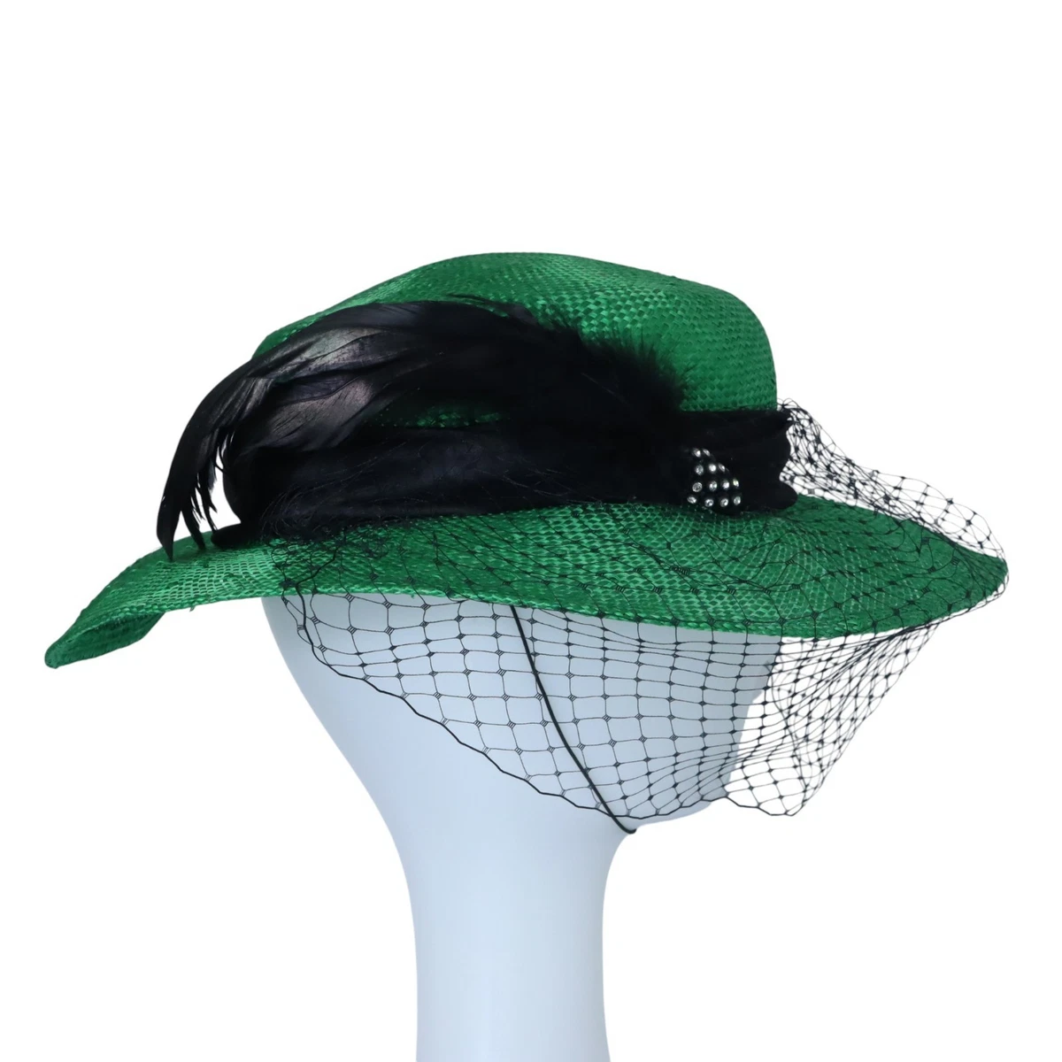Feather Green Original Vintage Hats for Women for sale | eBay display picture 1
