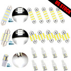 20 Luces LED Para Autos Carro Coche Interior De Colores Decorativas accesorios