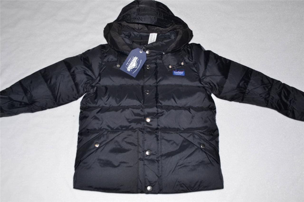 Beauty products AUTHENTIC PENFIELD KIDS BOWERBRIDGE DOWN 3-4 Ranking TOP19 BRAND JACKET BLACK