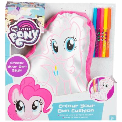Pinkie Pie Colour Your Own Cushion ‘NEW’ My Little Pony