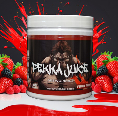 Fruit Punch Pre-Workout (40 Servings) Pekka Juice