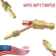 TIG Fitting Male Cable And Gas Separate Cable Connector For WP9 WP17 WP26 New