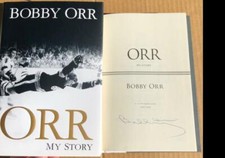 Libro firmato Bobby Orr Orr My Story prima stampa Bruins PSA/DNA autenticato