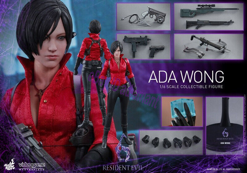 HT HOTTOYS Ada Wong Resident Evil 6 1/6 Scale Action Figure Model In Stock  VGM21