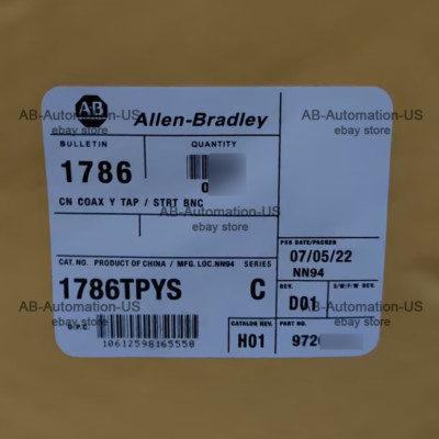 New  1786-TPYS ControlNet Coaxial Straight Y-Tap