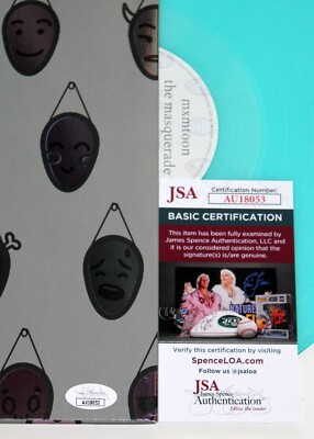 MXMTOON SIGNED THE MASQUERADE LP COLOR VINYL RECORD ALBUM