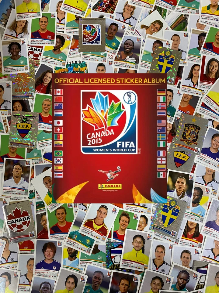 Panini FIFA Women's World Cup Canada 2015 Stickers WC 2015 a Scelta 251-478 🟡🟡