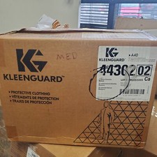 Kimberly-Clark 44302 Disposable Coveralls, M, 25 , White, Kleenguard A40