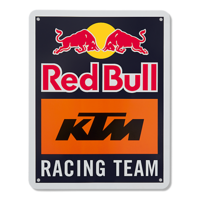 OFFICIAL RED BULL KTM RACING Metal Sign - KTM19065 | eBay