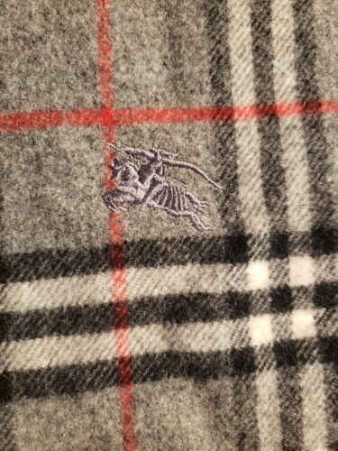 Burberry plaid scarf 100% lambswool