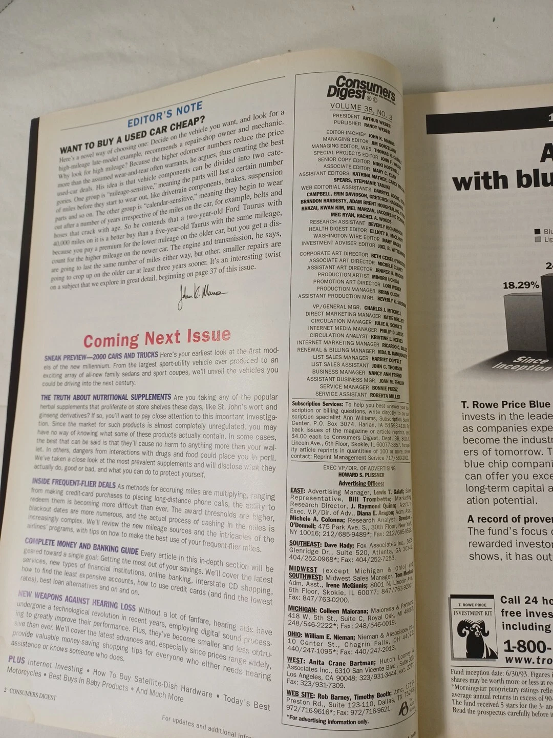  consumers digest magazine used cars buying guide 