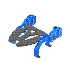 NexxSpeed Aluminum/Carbon Receiver Mount (BLUE) - AXIAL SCX24