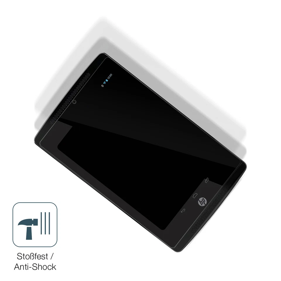 2x Screen Protector for HP Slate 7 Extreme Flexible Glass 9H dipos - Image 4 of 4