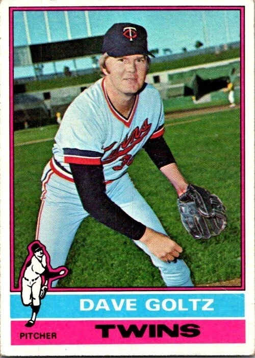 Dave Goltz trading card